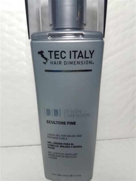 Tec italy hair dimension - It is a conditioner that fortifies the hair strand in intense brightening processes. Protects the cuticle, prevents breakage, fortifies the strand and improves resistance. Protects and prolongs color life. For people who had previously passed through a bleaching work. Created with high-tech ingredients that spread softness, conditioning. 